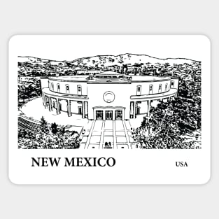New Mexico State USA Sticker